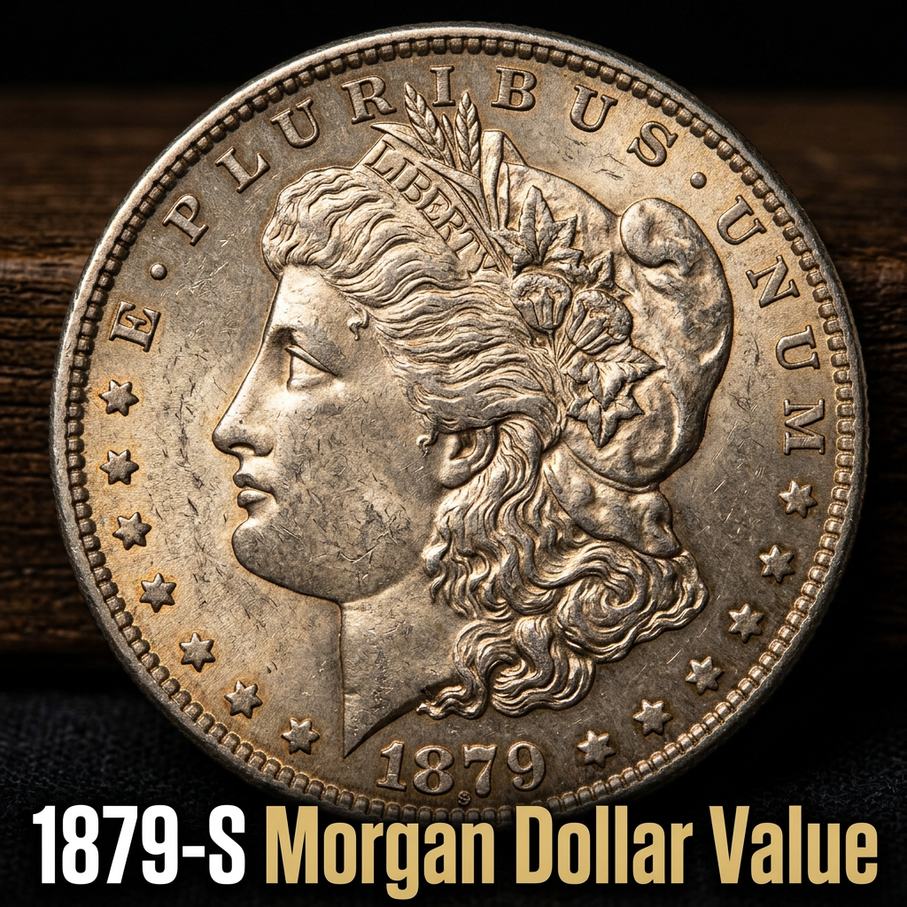 1879 S Morgan Silver Dollar Value and Rarity Guide for Collectors