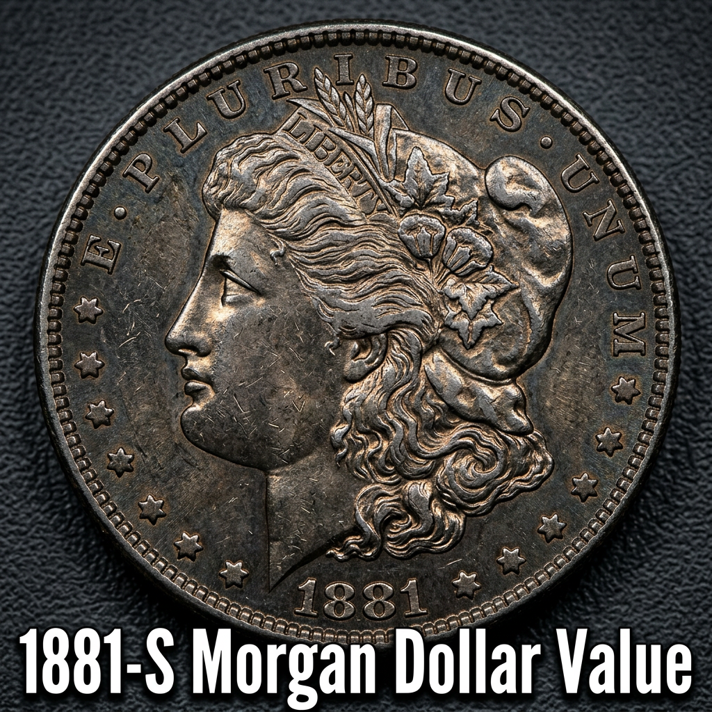 1881 S Morgan Silver Dollar Value Updated Guide for Collectors and Beginners