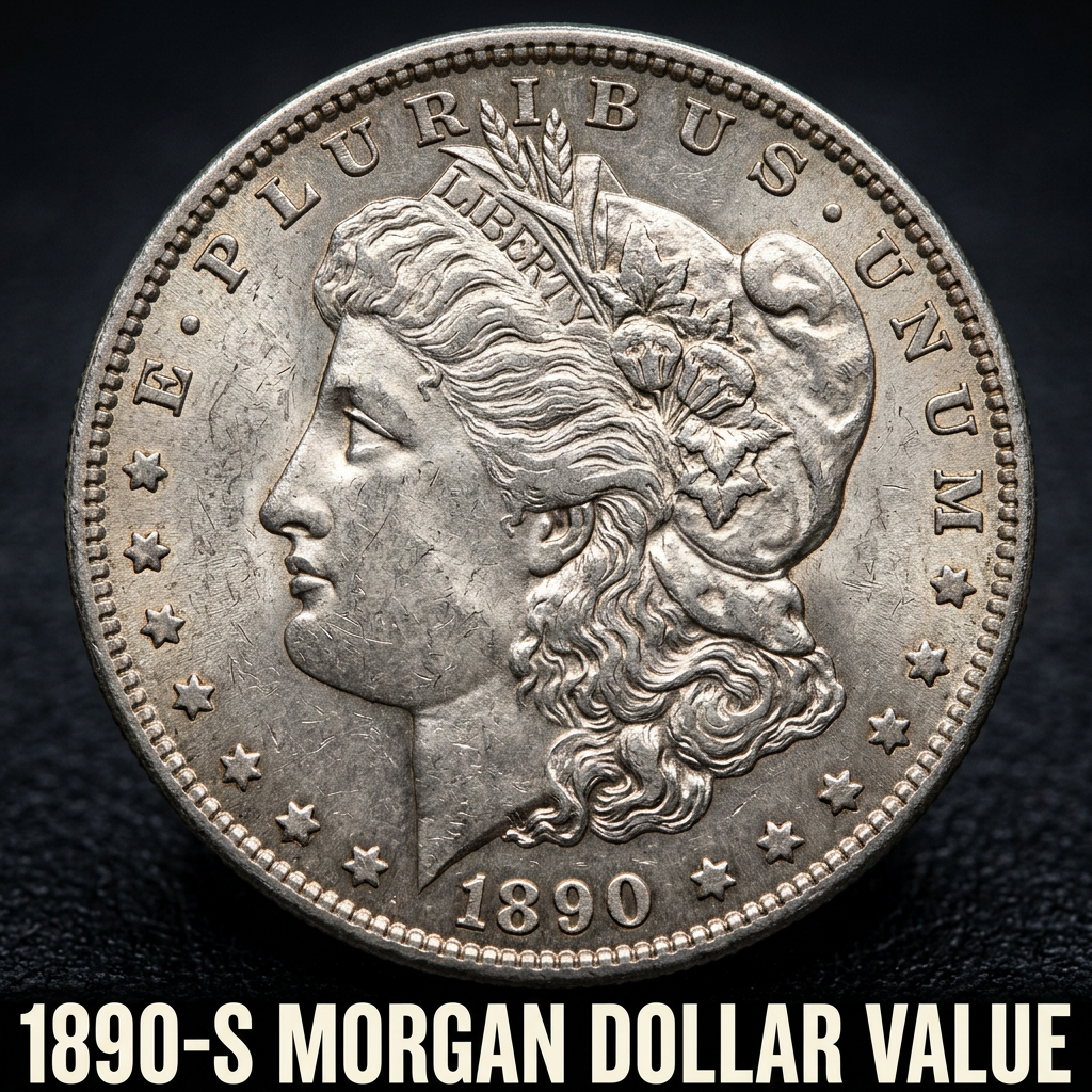 1890 S Morgan Silver Dollar Value Guide and Price Chart
