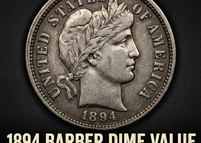 1894 Barber Dime Value Guide for Coins with No Mint Mark