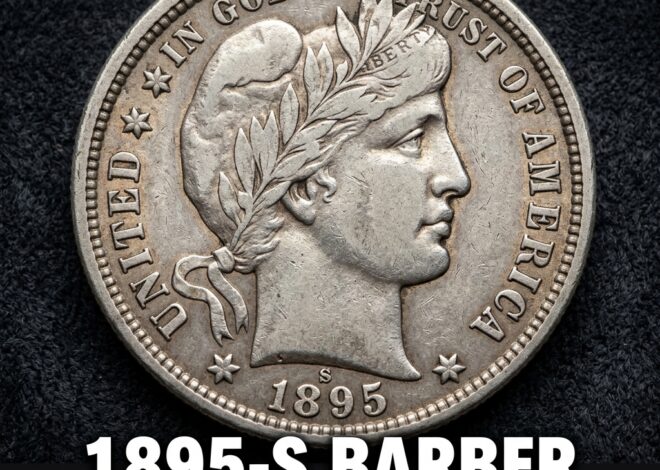1895 S Barber Half Dollar Value Guide and Price Chart