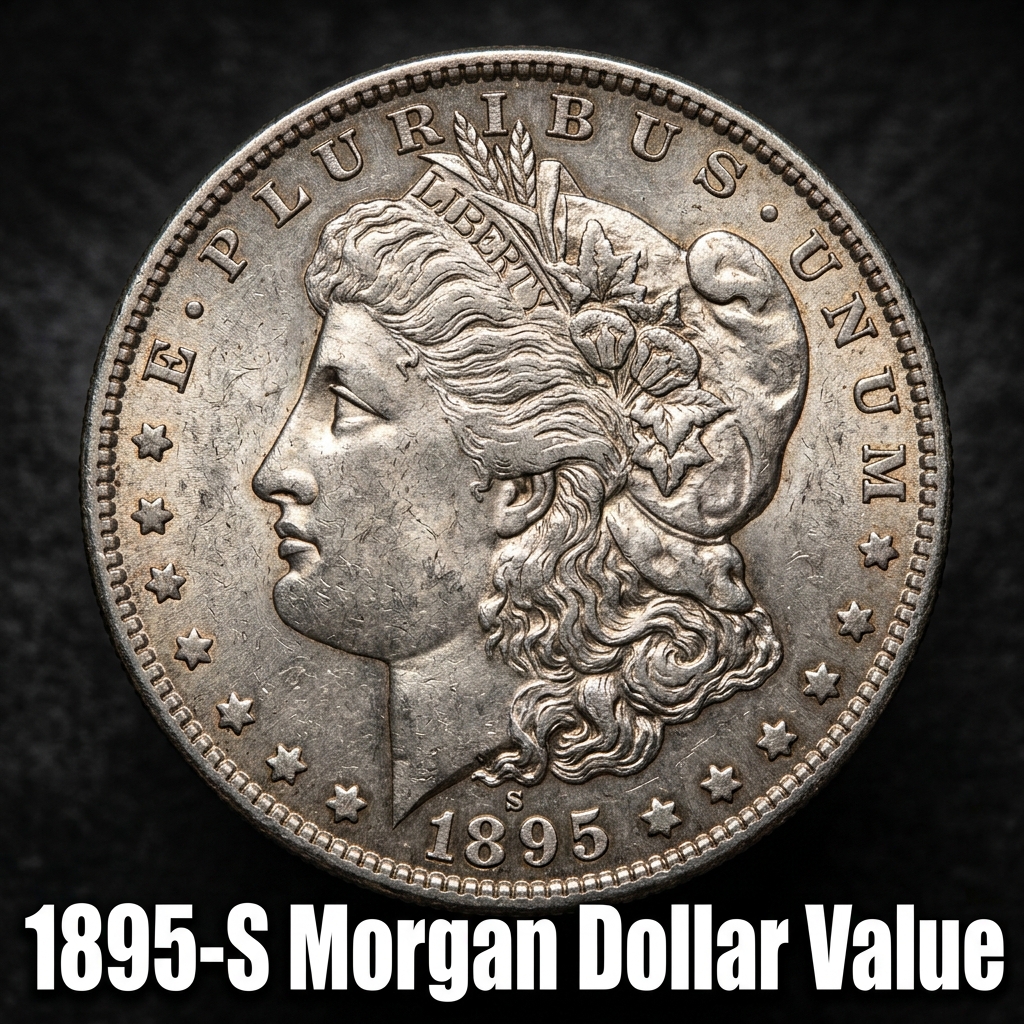 1895 S Morgan Silver Dollar Value and Rarity Guide for Collectors