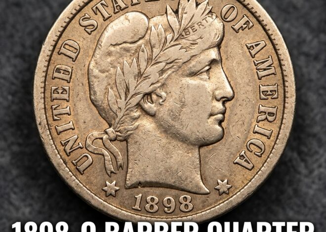 1898 O Barber Quarter Value Guide and Price Chart