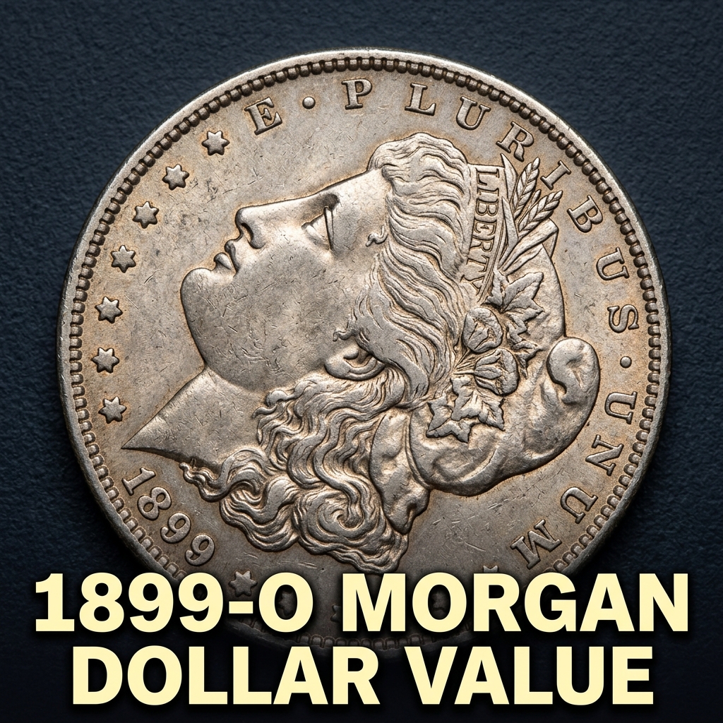 1899 O Morgan Silver Dollar Value and Price Guide for Collectors