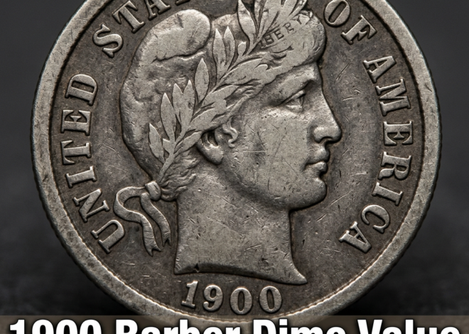 1900 Barber Dime Value Guide for Coins with No Mint Mark