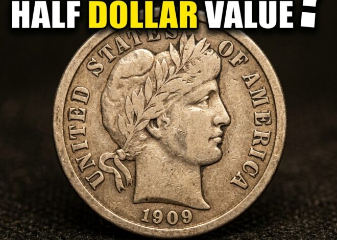 1909 Barber Half Dollar Value and Price Guide for Coins with No Mint Mark