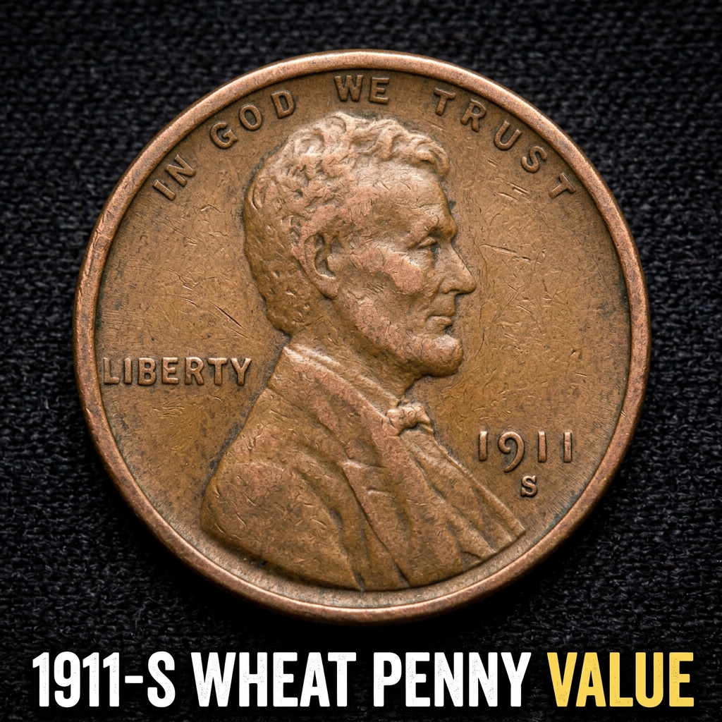 1911 S Wheat Penny Value and Price Guide for Collectors