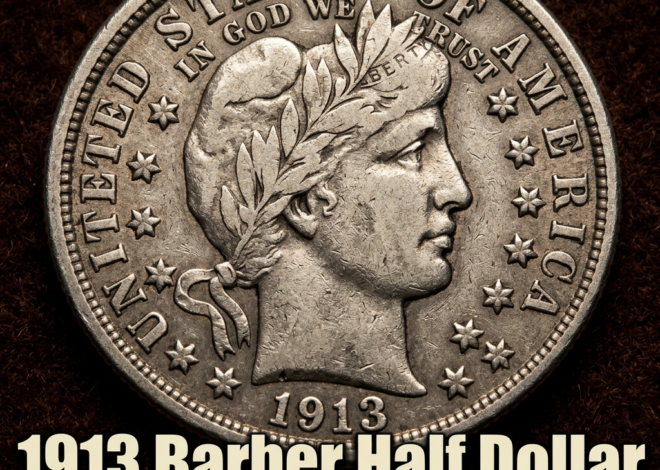 1913 Barber Half Dollar Value Guide for No Mint Mark Coins