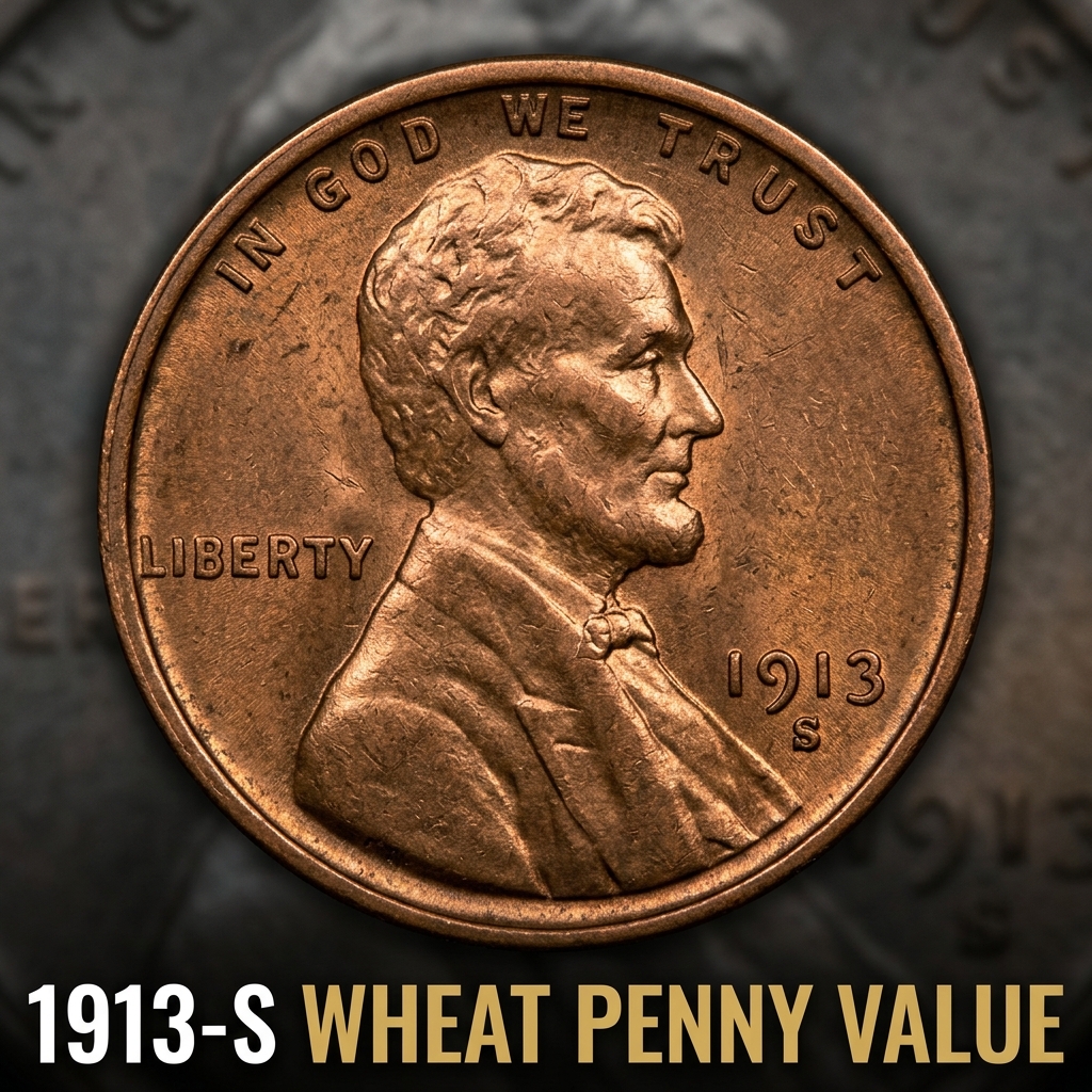 1913 S Wheat Penny Value and Price Guide for Collectors