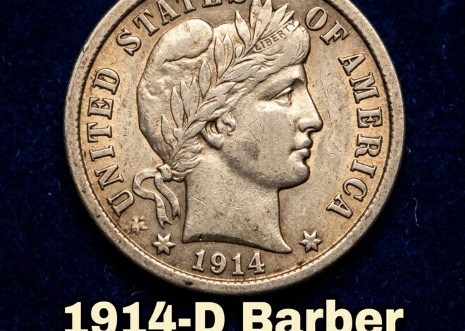 1914 D Barber Dime Value Guide and Mint Mark Identification