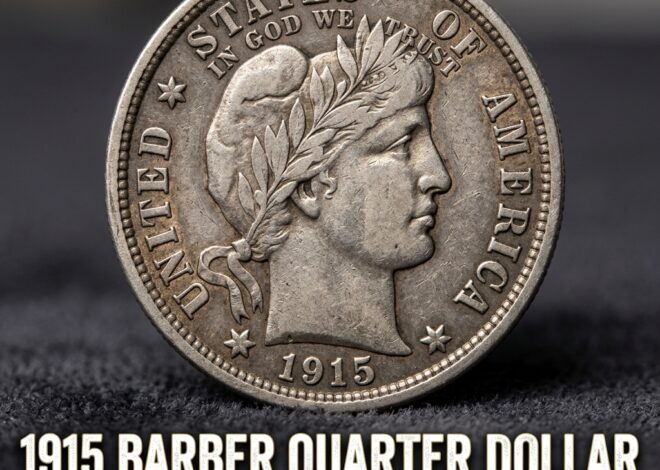 1915 Barber Quarter Value Guide and No Mint Mark Coin Prices
