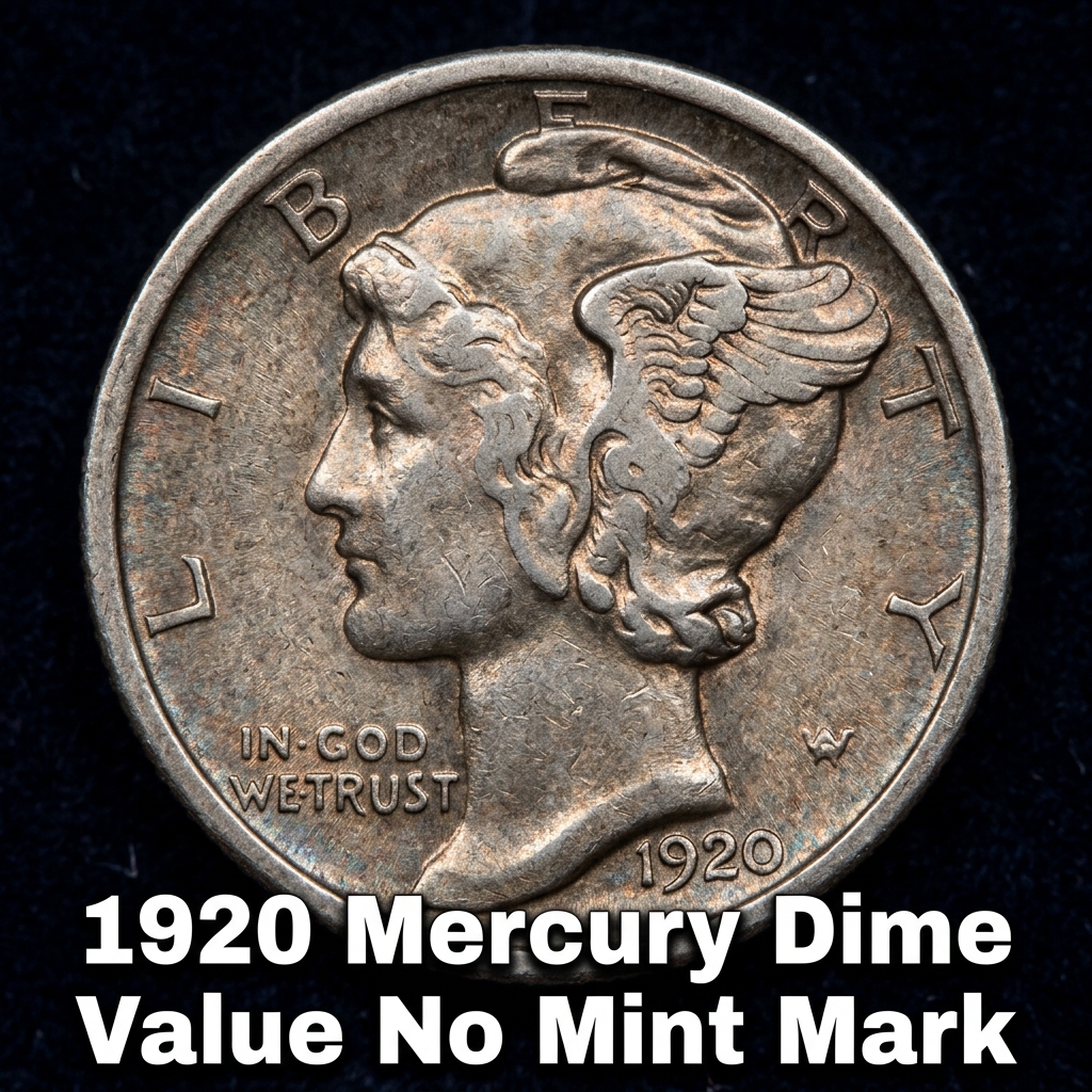 1920 Mercury Dime Value No Mint Mark Worth for Collectors
