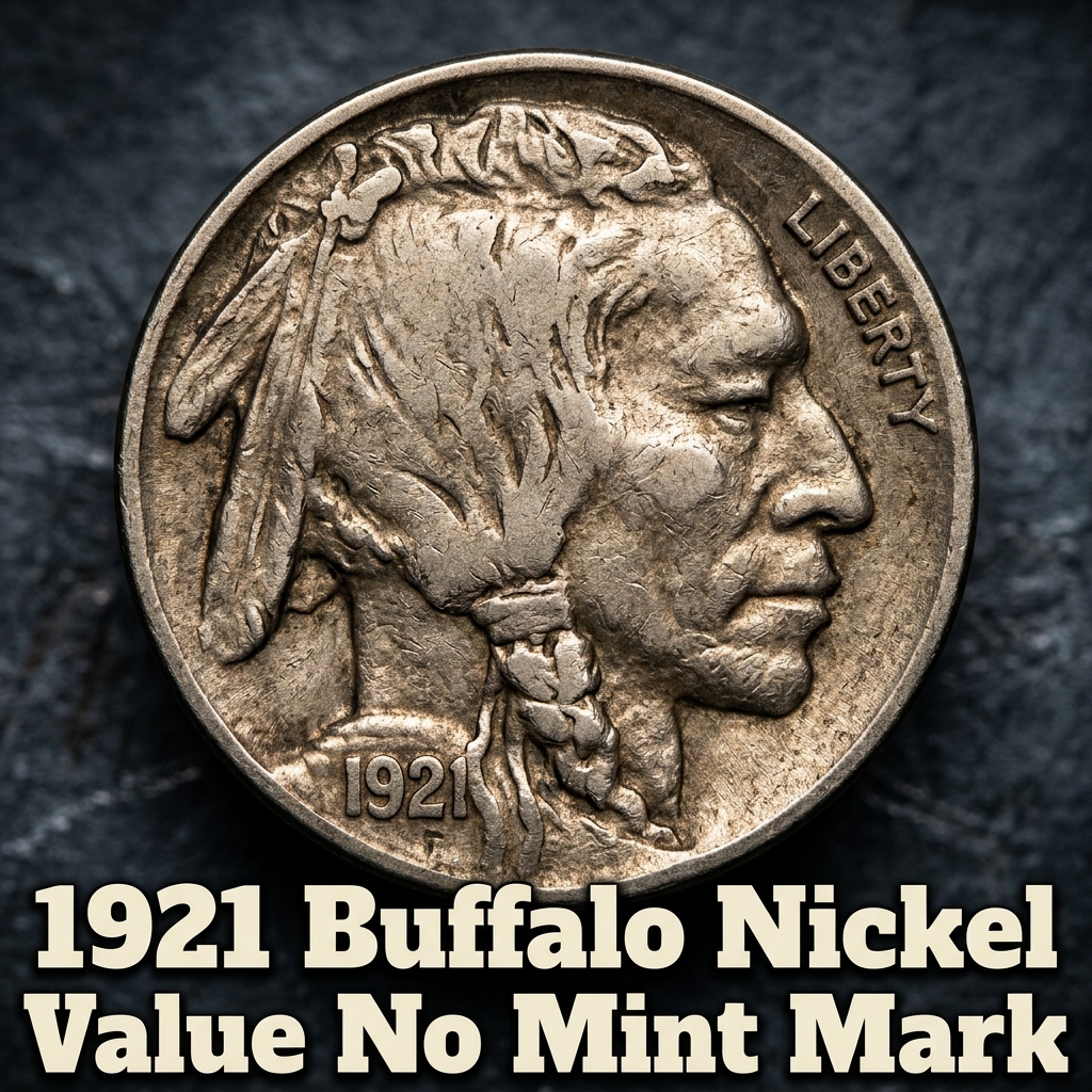 1921 Buffalo Nickel Value No Mint Mark and Pricing Guide for Collectors