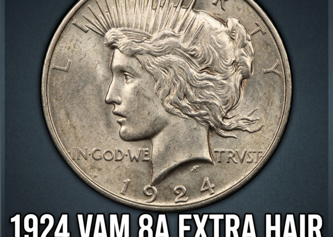 1924 VAM 8A Extra Hair Peace Dollar Value and Identification Guide