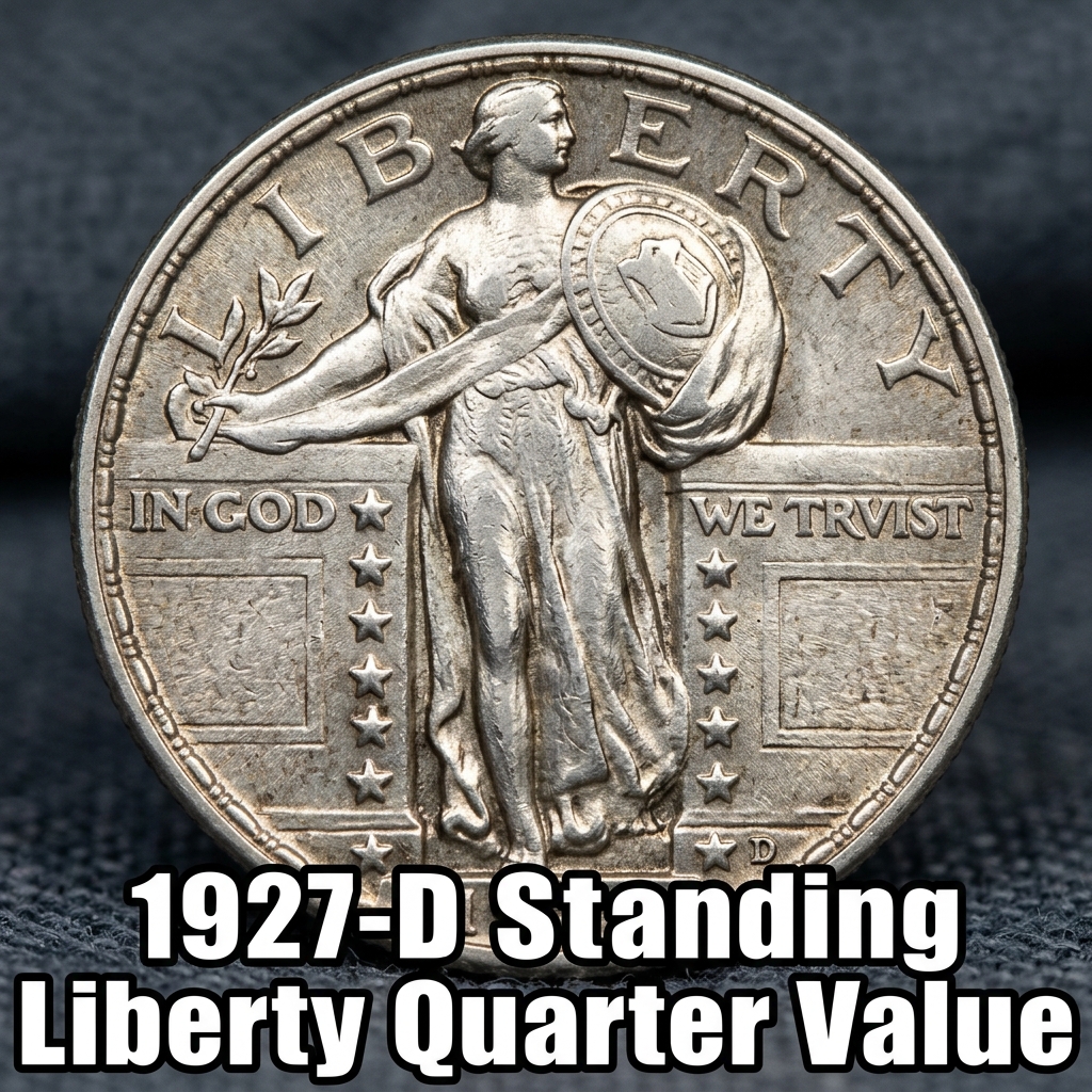 1927-D Standing Liberty Quarter Value Guide and Price Chart