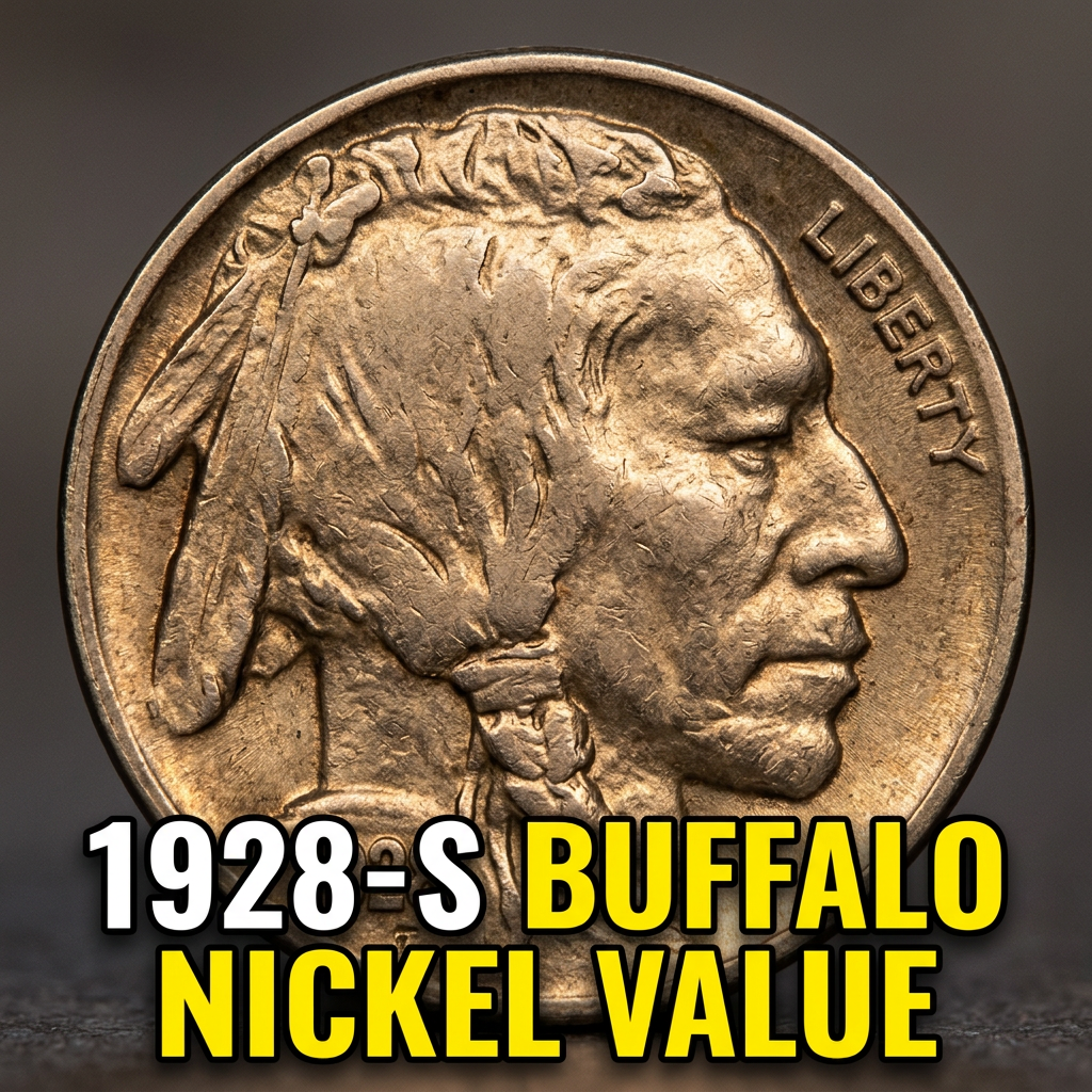 1928 S Buffalo Nickel Value Guide and Rarity Factors