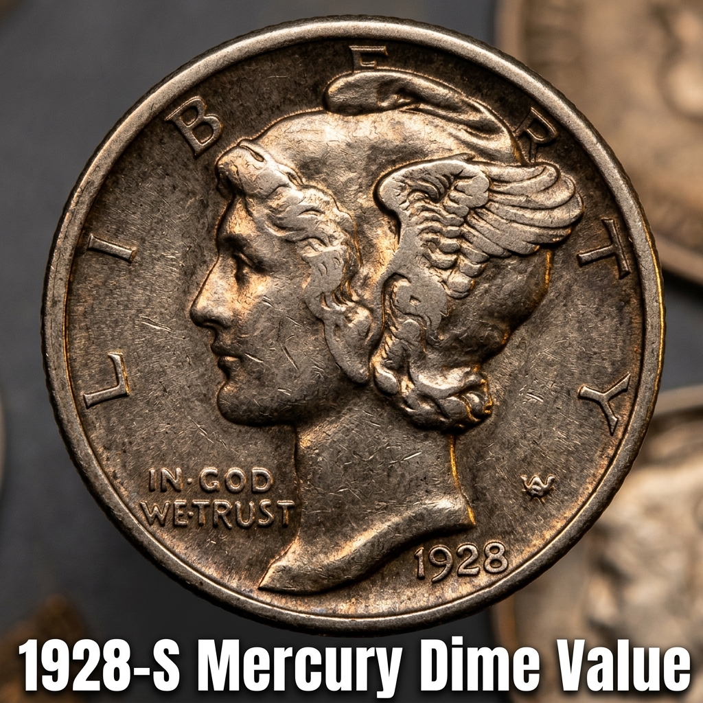 1928 S Mercury Dime Value and Pricing Guide for Collectors