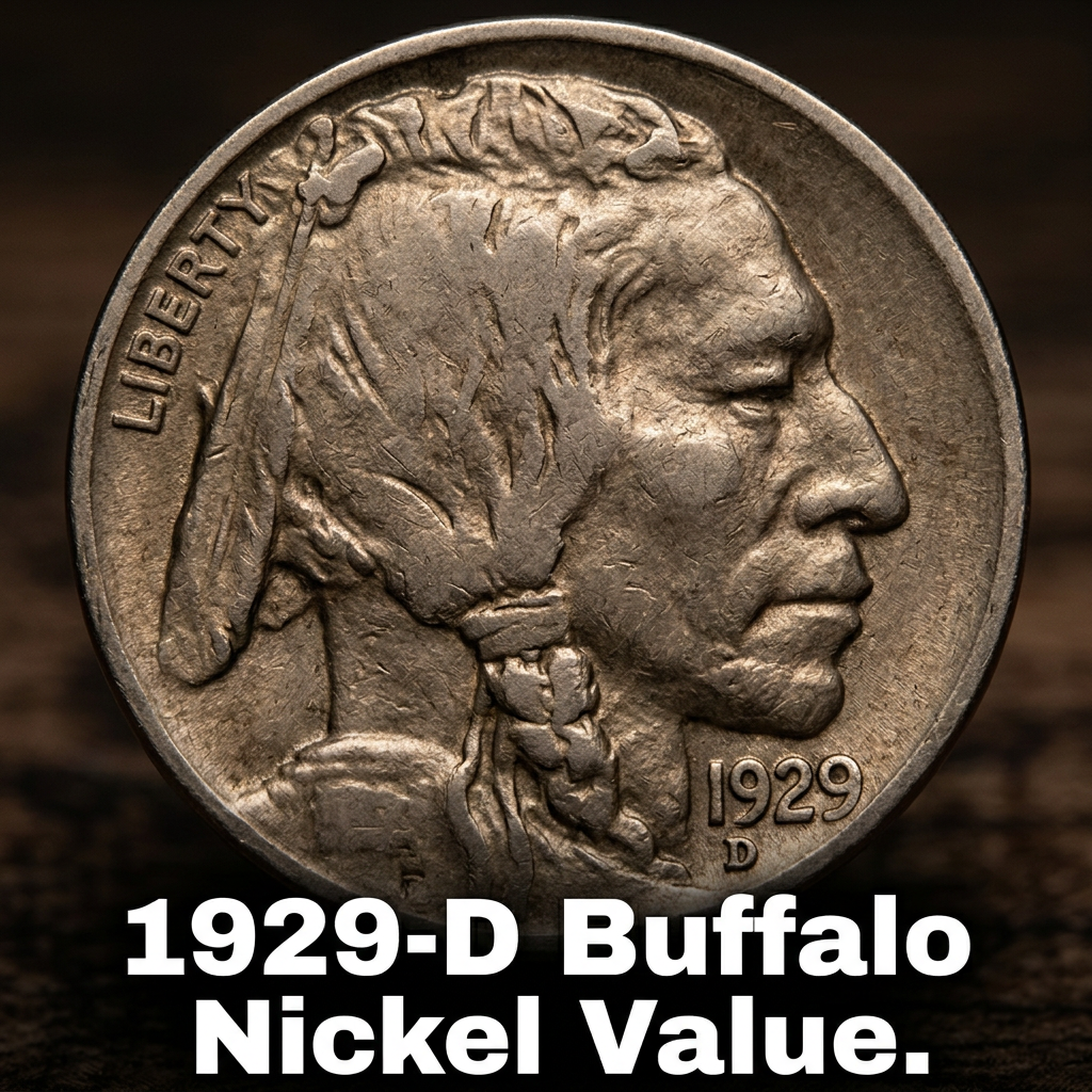 1929-D Buffalo Nickel Value What This Denver Mint Coin Is Worth Today