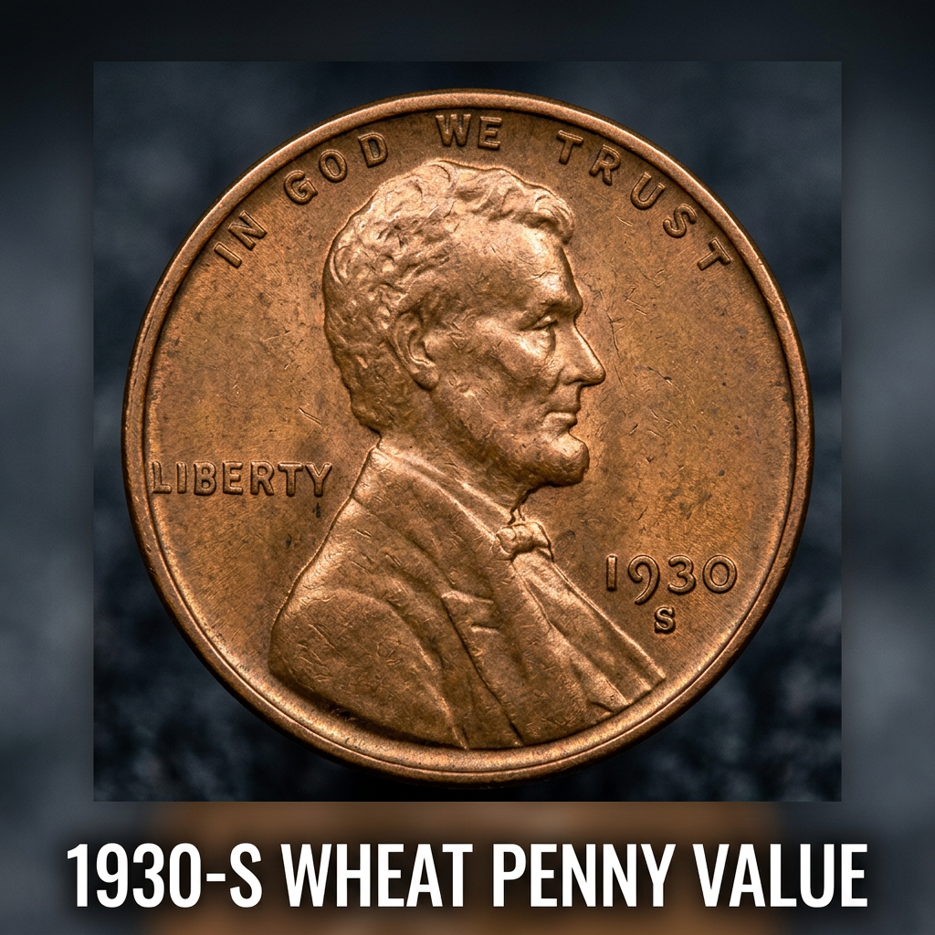 1930 S Wheat Penny Value and Price Guide for Collectors