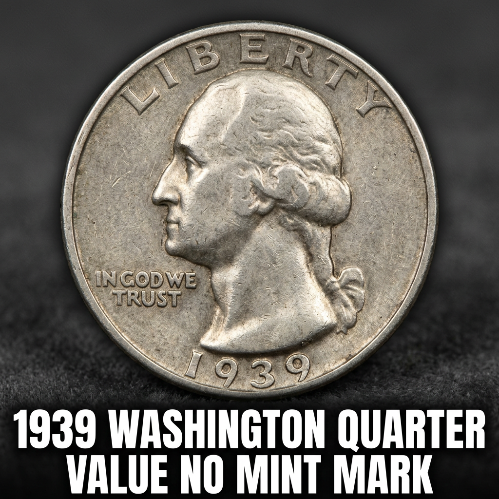 1939 Washington Quarter Value No Mint Mark What It’s Really Worth