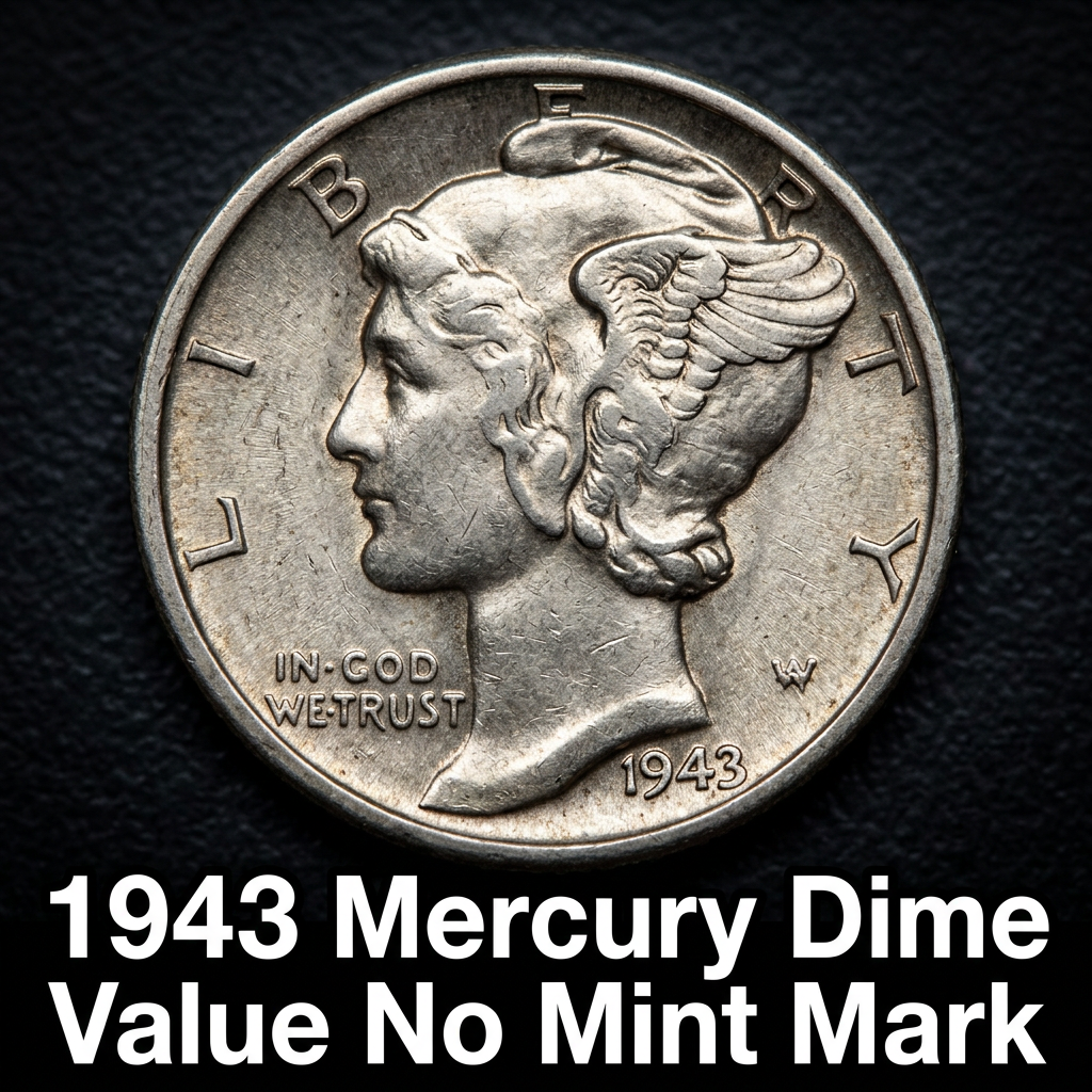 1943 Mercury Dime Value Guide for Coins With No Mint Mark