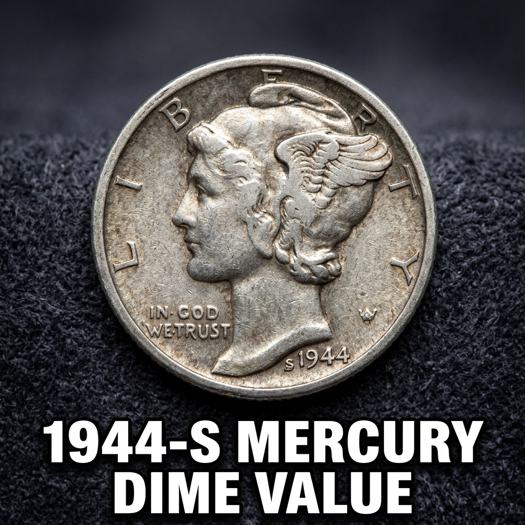 1944 S Mercury Dime Value and Complete Price Guide for Collectors