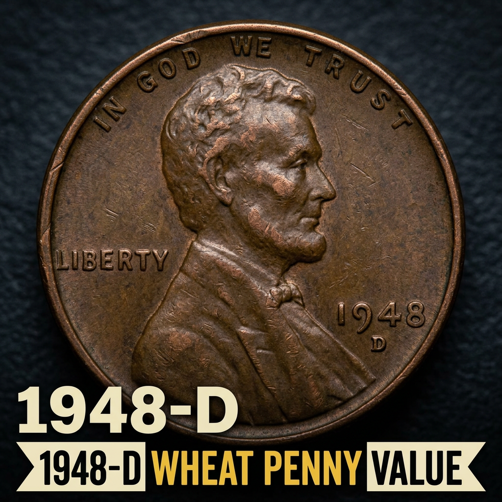 1948 D Wheat Penny Value Guide and Collector Price List