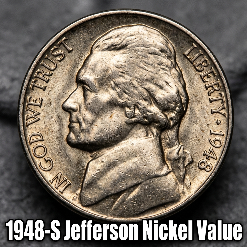 1948 S Jefferson Nickel Value Guide for Collectors and Pocket Change Hunters