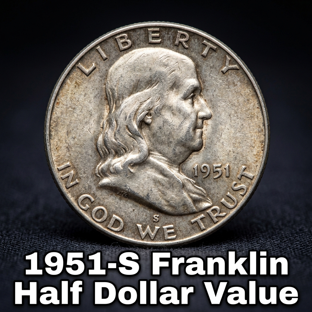 1951 S Franklin Half Dollar Value and Collector Guide for Everyone