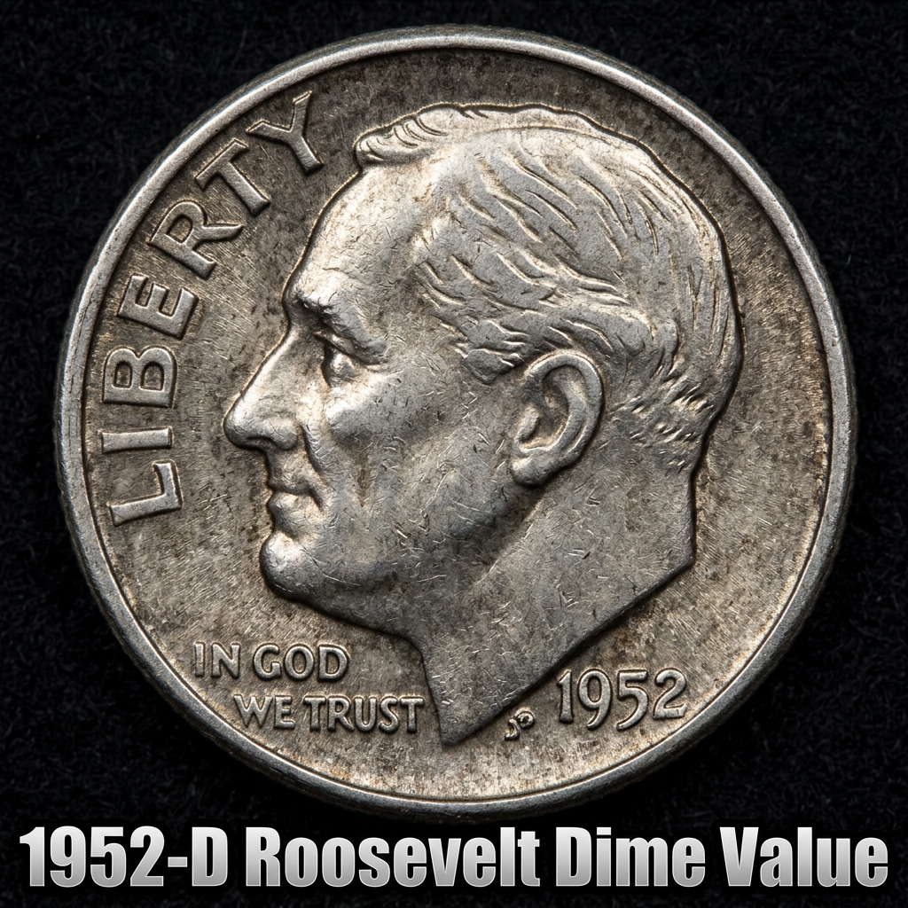 1952 D Roosevelt Dime Value and Rarity Guide for Collectors and Beginners