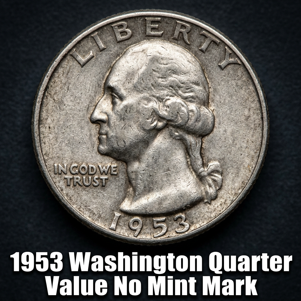 1953 Washington Quarter Value No Mint Mark and What Your Coin Is Worth Today