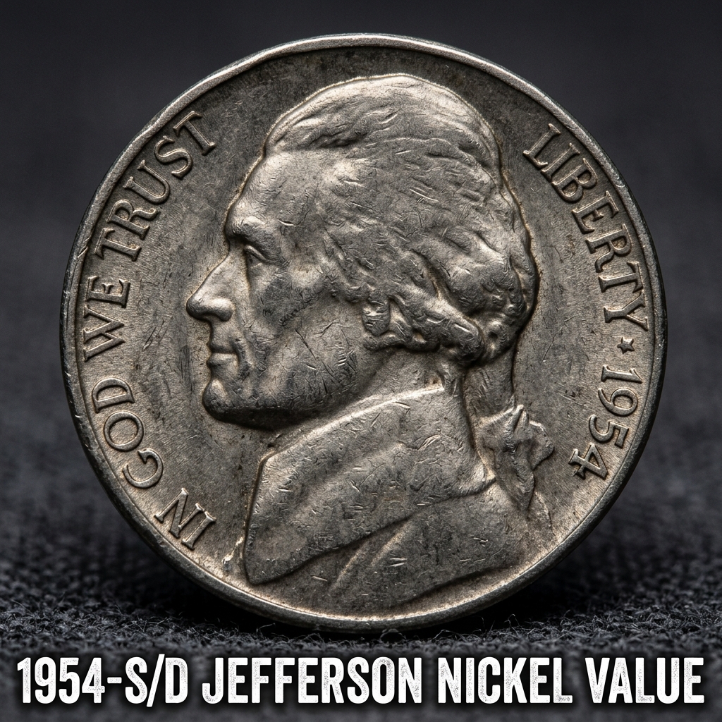 1954-S/D Jefferson Nickel Value Guide What This Mint Mark Error Is Worth Today