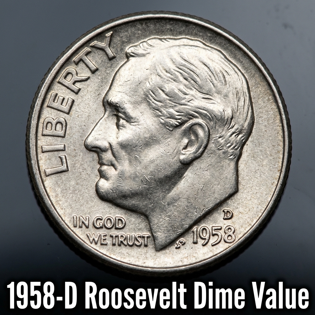 1958 D Roosevelt Dime Value Guides and Rare Varieties for Collectors