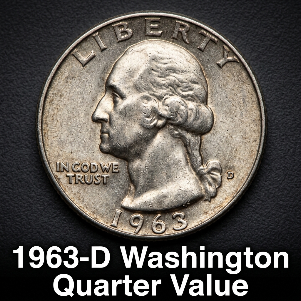 1963 D Washington Quarter Value and Complete Guide to Spotting Rare Errors