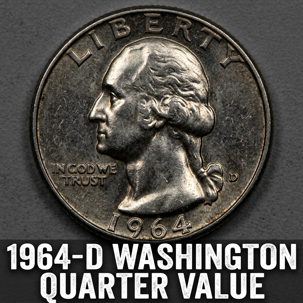 1964-D Washington Quarter Value Guide What Your Coin Could Be Worth Today