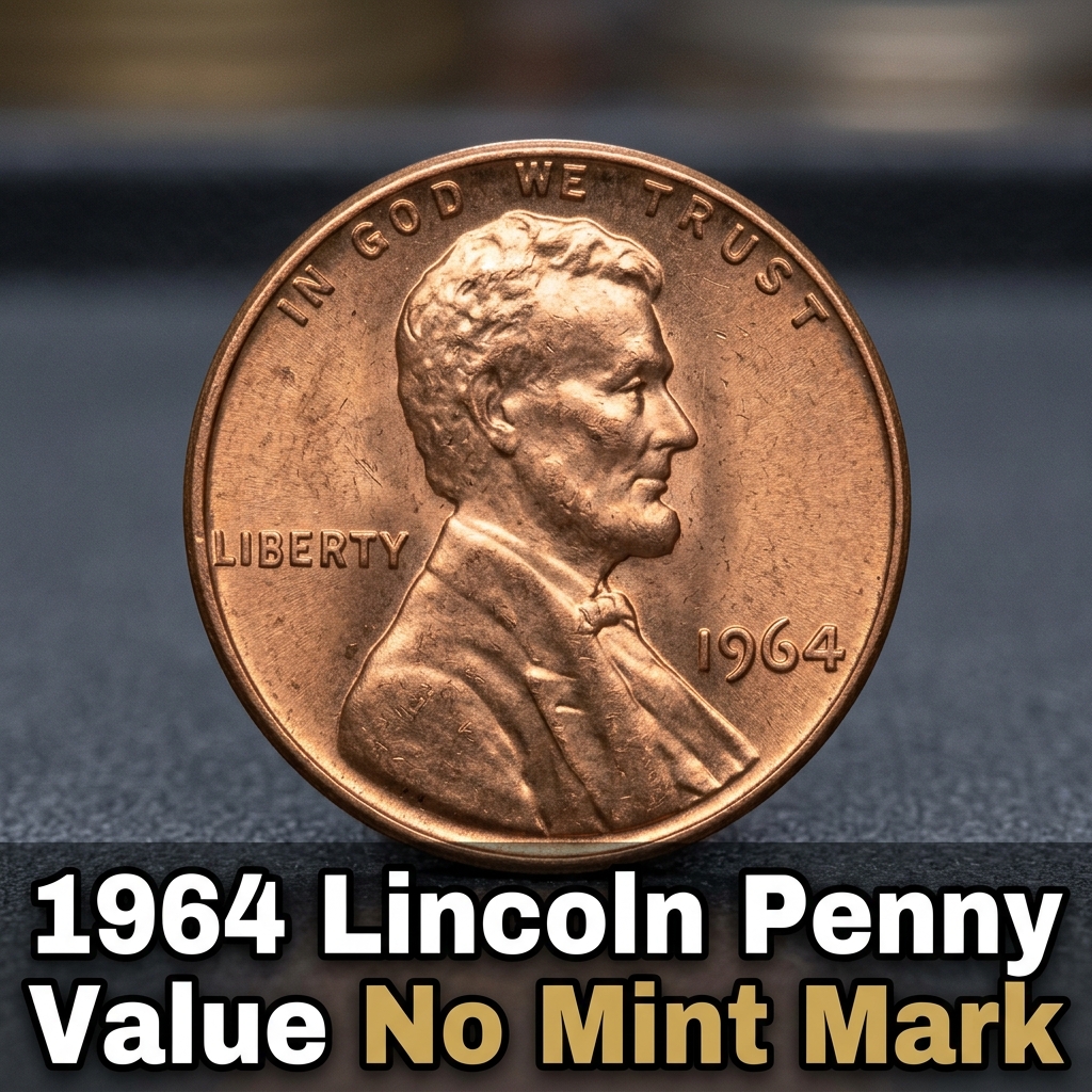 1964 Lincoln Penny Value No Mint Mark Worth and Rarity Guide