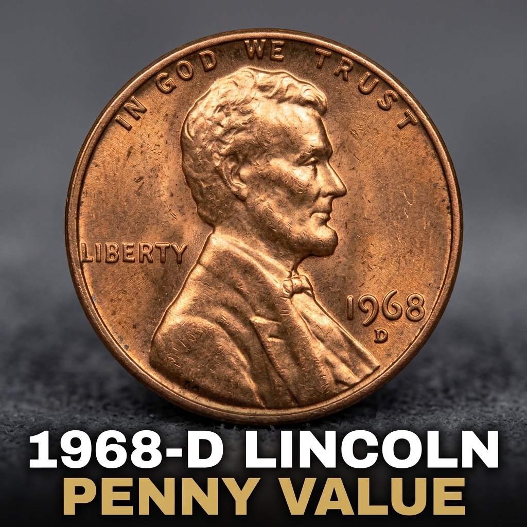 1968 D Lincoln Penny Value and Complete Guide to Rare Varieties