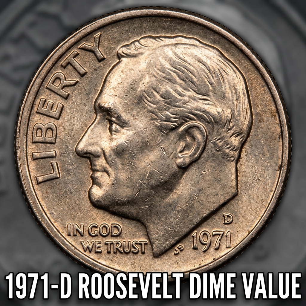 1971 D Roosevelt Dime Value and Rarity Guide for Collectors