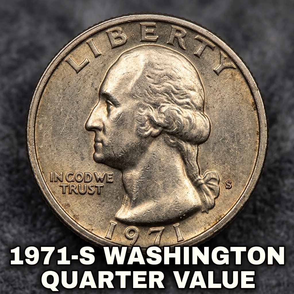 1971-S Washington Quarter Value Guide What It’s Worth and Why Collectors Care