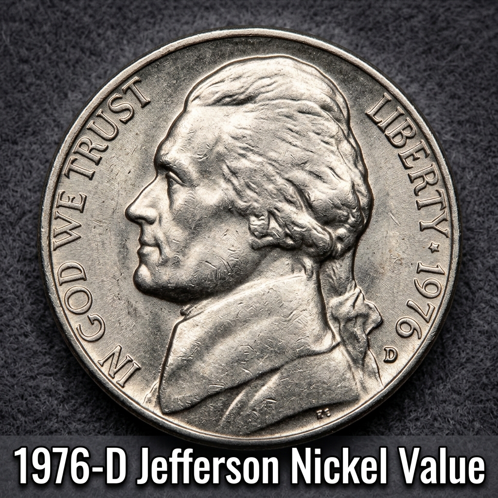 1976 D Jefferson Nickel Value and History Guide for Collectors