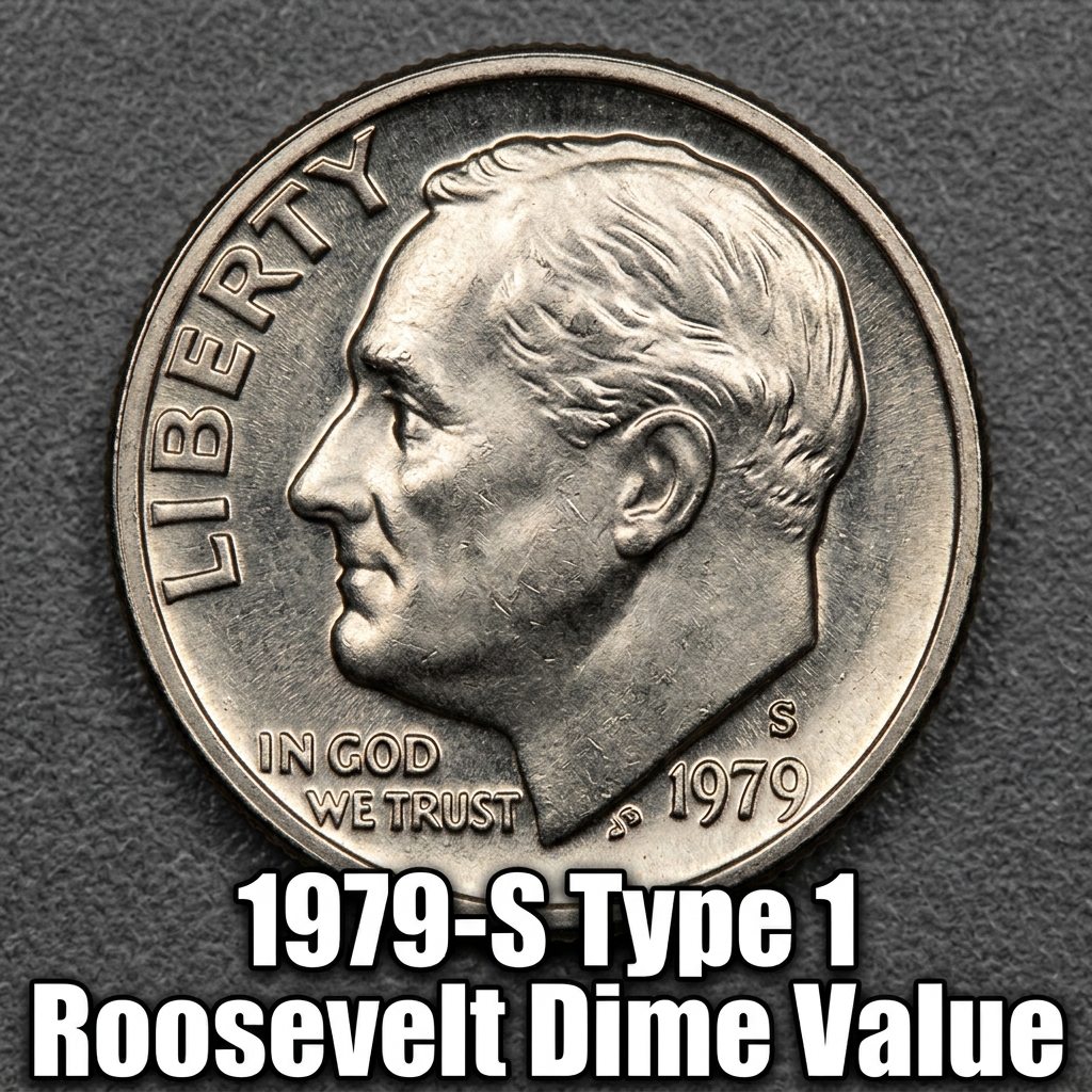 1979 S Type 1 Roosevelt Dime Value and Collector Guide