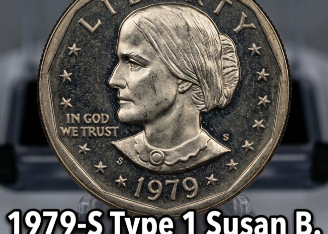 1979-S Type 1 Susan B. Anthony Dollar Value and What It’s Worth Today