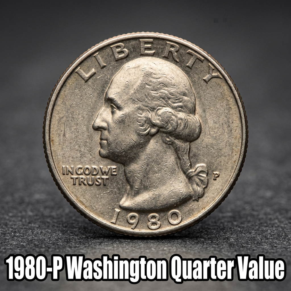 1980 P Washington Quarter Value and Current Market Prices for Collectors