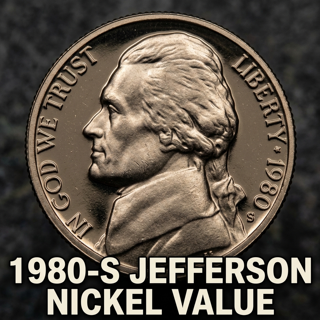 1980-S Jefferson Nickel Value and What It’s Really Worth Today