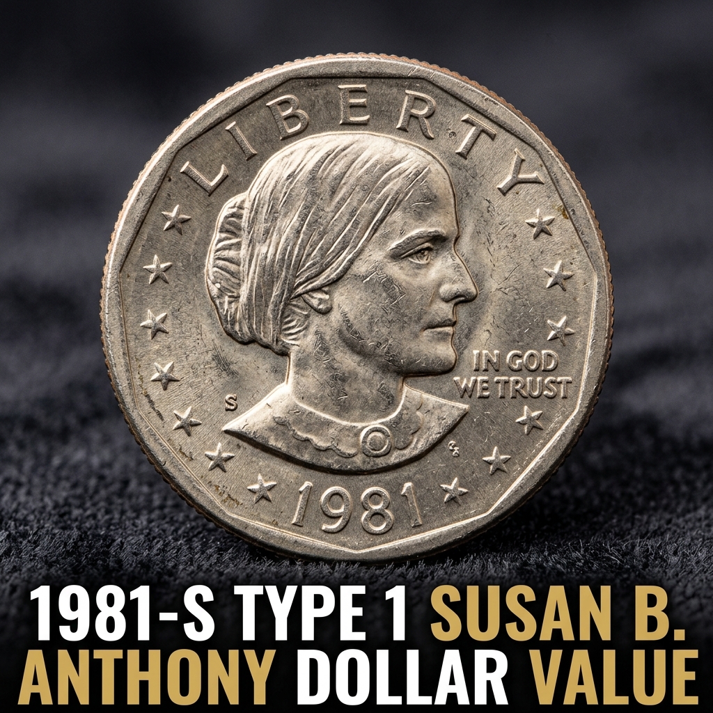 1981 S Type 1 Susan B. Anthony Dollar Value Guide for Collectors