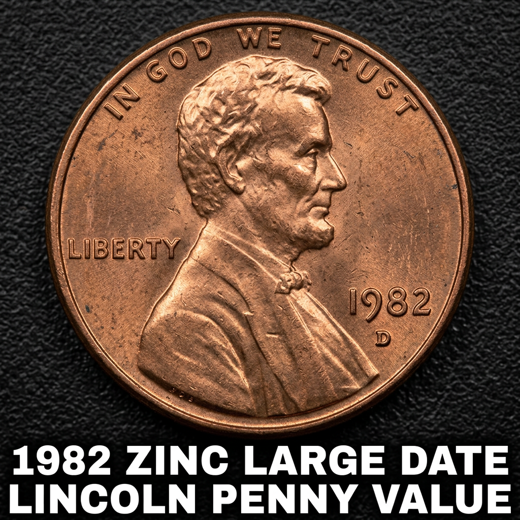1982 Zinc Large Date Lincoln Penny Value and How to Identify Your Coin