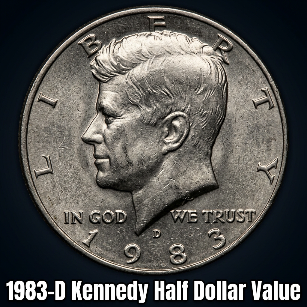 1983 D Kennedy Half Dollar Value Guide and Rarity Factors
