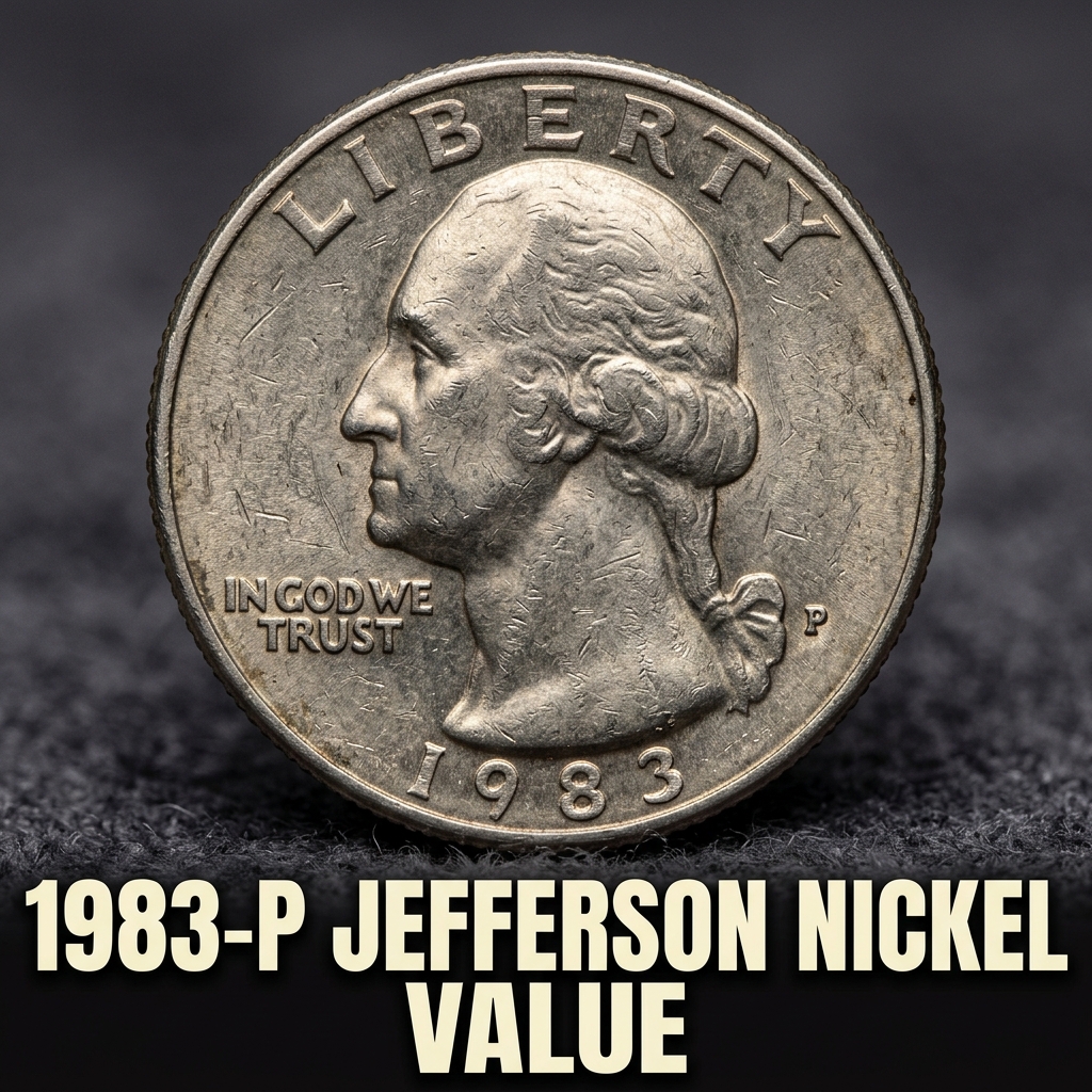 1983 P Jefferson Nickel Value Guide How Much Is Your Coin Worth