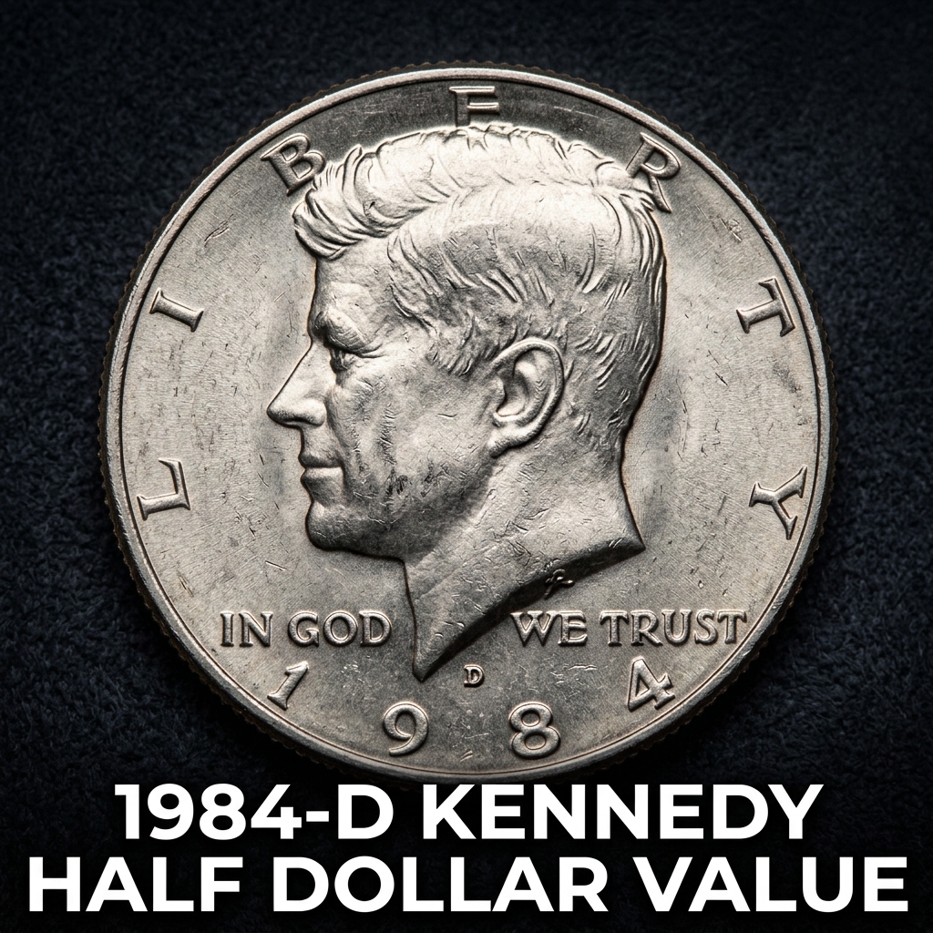 1984 D Kennedy Half Dollar Value and Collector Guide