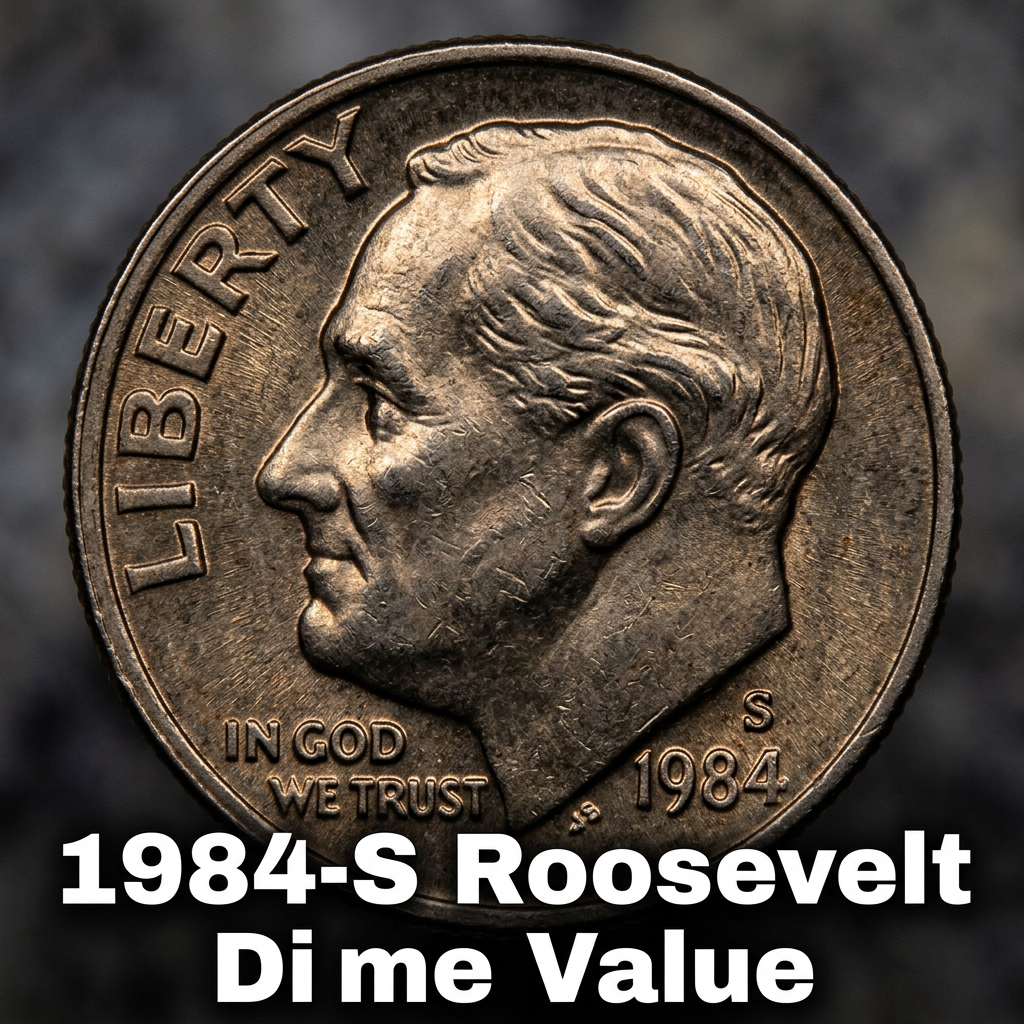 1984 S Roosevelt Dime Value Guide and History